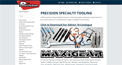 Desktop Screenshot of pretooling.com.au